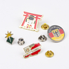 Customized Logo Design Countries Tourist Souvenir Metal Brooch Lapel Pin Badge