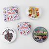 Wholesale Custom Logo Round Mini Small Beach Souvenir Makeup Cosmetic Pocket Mirror