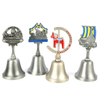 Factory Custom Design Mini Metal Norway Tourist Souvenir Bell Rotate Dinner Bell with Charms