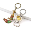 Customized Logo Landmark Middle East Arab Oman Tourist Souvenir Metal Keychain