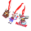 Custom Resin Christmas Ornaments Souvenir Personalized Tree Hanging Pendant Decor Wholesale