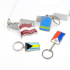 Wholesale Customized Design Turtle Sea Ocean Bahamas Tourist Beach Souvenir Metal Keychain