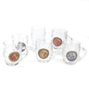 Personalized Custom Logo Souvenir Gifts Glass Pineapple Cup Beer Mug