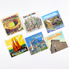 Custom Printing Logo Spain Barcelona Souvenir Metal Tin Paper Board Plate Fridge Magnet