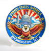 Custom Printed Decorative Ceramic Plate Washington DC Tourist Souvenir Plate