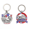 Factory Custom Design Zinc Alloy 3D Norway Tourist Souvenir Keychain Metal Keychain