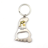 Custom Engraved Beach Sea Mexico Souvenir 3D Metal Keychain with Bottle Opener 