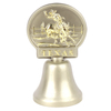 Custom US Market Chicago Boston Travel Souvenirs Metal Table Die Casting Dinner Bells