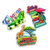 OEM Custom Made Tourist Gifts Kenya Souvenirs 3D Resin Magnet Refrigerator Fridge Magnet