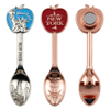 Custom New York Travel Souvenir Magnet Multifunction Spoon Shape Metal Fridge Magnet with Opener
