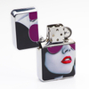 Wholesale Custom Printing Engraved Souvenir Metal Oil Windproof Kerosene Lighter