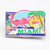 OEM Custom Design Miami Bahamas Souvenir 3D Metal Fridge Magnet
