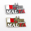 Factory Customised Made Zinc Alloy Malta Tourist Souvenir 3d Metal Fridge Magnet