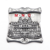 Manufacture Customised Made Zinc Alloy Metal Monaco Souvenir Fridge Magnet Souvenir