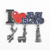 Customised Made South Korea Jeju Island Souvenir Tourist Metal Fridge Magnet