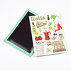 Custom Design Italy Souvenir Magnet Tin Plate Metal Italia Refrigerator Magnet for Fridge