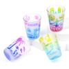 Custom Logo Sandblast Shot Glass Beach Island Countries Souvenir Shot Glasses