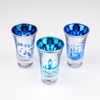 Customized Laser Engraving Souvenir Electric Plating Shot Glass with Logo