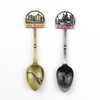 Custom Logo Collectible Antique Country City Souvenir Metal Souvenir Spoon