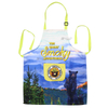 Customized Digital Printing Souvenir Canvas Kitchen Apron with Pocket