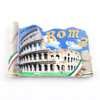Customised Design Italy Rome Tourist Souvenir Magnet 3d Resin Refrigerator Magnets for Fridge Decor