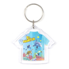 Customized Various Shapes Double Side Tourist Souvenir Keychain Plastic Clear Acrylic Key Chain