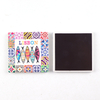 Wholesale Custom Logo UV Printing Various Shape Blank Ceramic Fridge Magnet