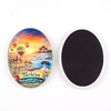 Custom Your Logo Ceramic Fridge Magnet Canterbury UK Souvenir 3D Ceramic Plate Refrigerator Magnet