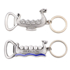Custom Luxury Viking Iceland Norway Sweden Souvenir Antique Metal 3D Beer Bottle Opener Keychain