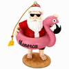Custom Design Beach Island Travel Souvenir 3D Resin Hanging Christmas Ornament Xmas Tree Decor