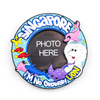 Manufacture Custom Design 3D Singapore Tourist Souvenir PVC Rubber Photo Frame Fridge Magnet