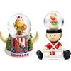 Custom Logo Design Denmark Souvenirs Danish Landmarks Resin Crafts Water Ball Snow Globe