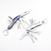 Custom Logo 11 in 1 Multi Tool Knife Souvenir Multi Use Pocket Knife Keychain