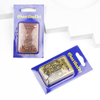 Custom Logo Pocket Souvenirs Metal Windproof Lighter Cigarette Kerosene Oil Lighters