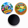 Wholesale Custom Logo Beach Bahamas Nassau Fiji Travel Souvenir Porcelain Ceramic Fridge Magnet 
