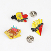 Manufacturer Custom Logo Metal Enamel Pin Belgium Souvenir Pin Badge for Gift Shop Wholesalers