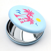Wholesale Customized Logo Sea Beach Island Travel Souvenir Gifts Mini Folding Pocket Mirror