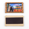 Customized Made Park Landmark Souvenir Two Layer 3d Epoxy Mdf Wooden Magnet Wood Fridge Magnets