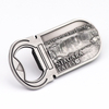 Customized Design Canada Souvenir 3D Metal Beer Bottle Opener Fridge Magnet