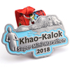 Custom Design Zinc Alloy Running Marathon Metal Sports Medal with Ribbon