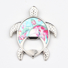 Customized Design Beach Souvenir Turtle Shaped 3D Metal Beer Bottle Opener Fridge Magnet