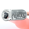 Custom Design Zinc Alloy USA Cities Souvenir Metal Beer Bottle Opener Fridge Magnet
