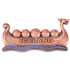 Customised Made Zinc Alloy Iceland Viking Souvenir Metal Fridge Magnet