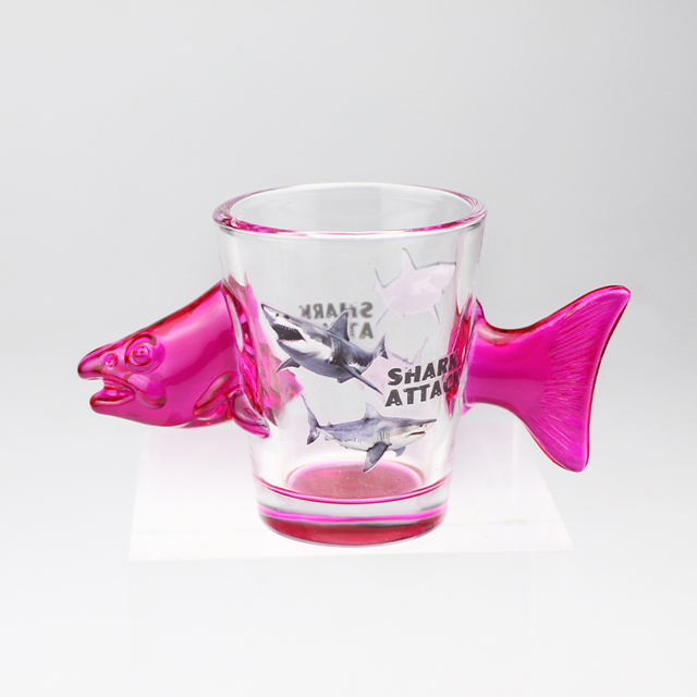Personalized Printing Logo Beach City Souvenir Custom Souvenir Shot Glass