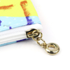 Custom Printed Logo Souvenir Polyester Mini Wallet Pouch Bag Coin Purses with Zipper