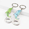 Custom Printed Beach City Island Bahamas Souvenir Metal Bottle Opener Keychain with Logo