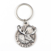 Customized Design Zinc Alloy US Cities Las Vegas Souvenir Keychain Metal Keyrings