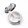 Customized Logo Round Square Travel Souvenir Portable Blank Medicine Case Metal Pill Box