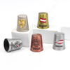 Personalized Tourist Souvenir Sewing Fingers Thimble Logo Custom Metal Souvenir Thimbles
