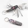 Personalized Mini Pocket Knife Souvenir Custom Logo Multi Tool Purpose Utility Knives Keychain